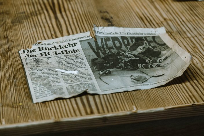 Zeitungsartikel der HCI - Haie