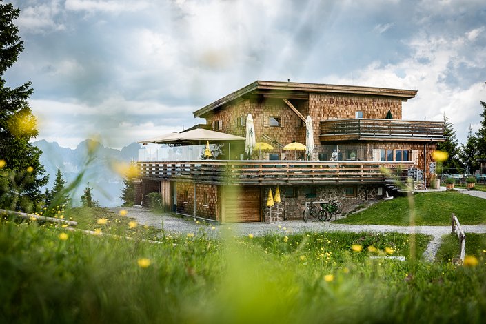 Außenansicht Berghaus Tirol