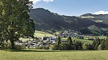 Blick auf Reith bei Kitzbühel 