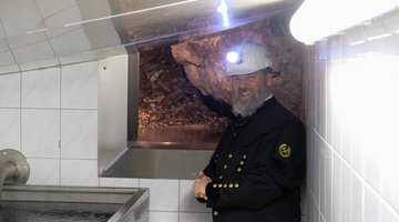 Hansi im Bergwerk