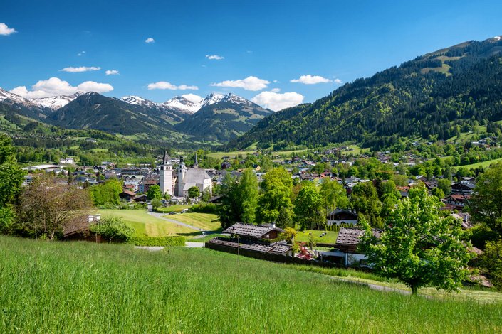 Ausblick auf Kitzbühel 