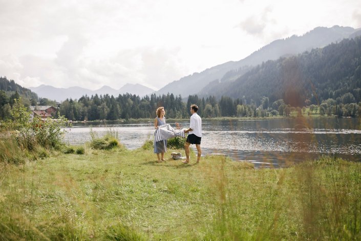 Paar beim Schwarzsee