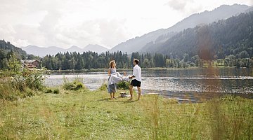 Paar beim Schwarzsee
