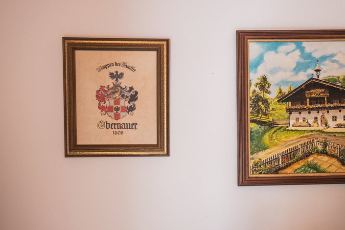 Bilder an der Wand 
