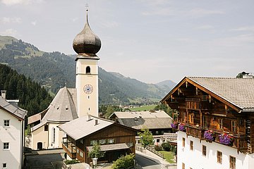 Kirchturm Aurach 