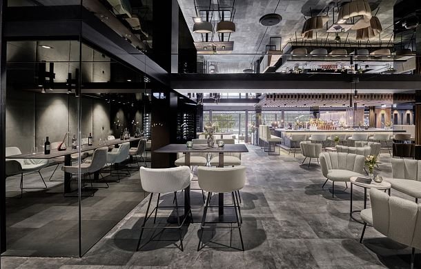 An elegant bar