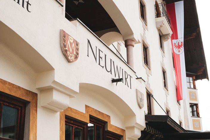 Neuwirt in Kitzbühel in summer