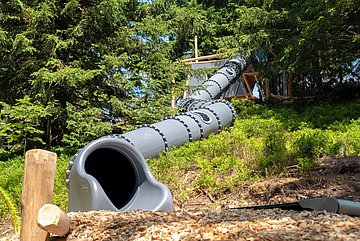 Slide at the mountain