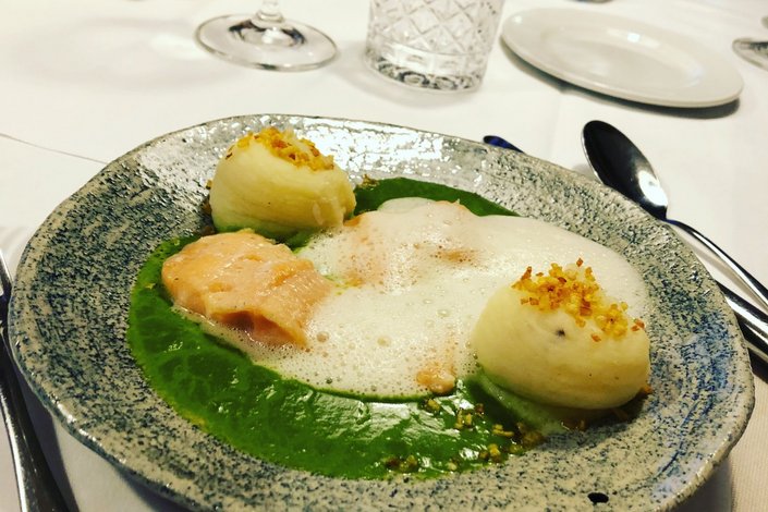 Serviertes Essen