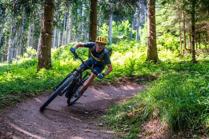 Downhill Radfahrer