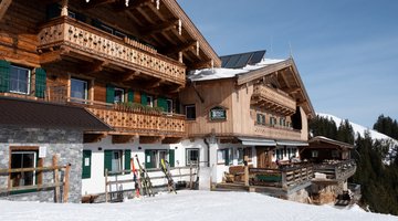 Melkalm von außen