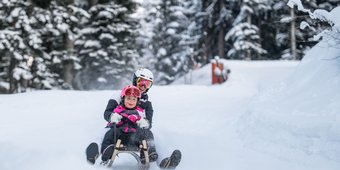 Tobogganing