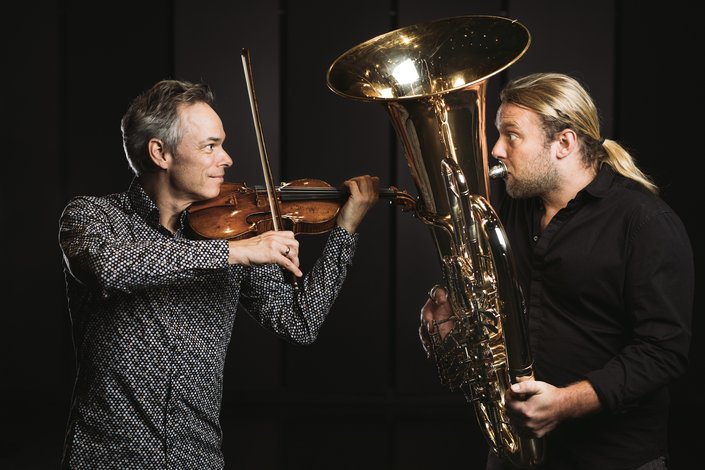 Zwei Musiker