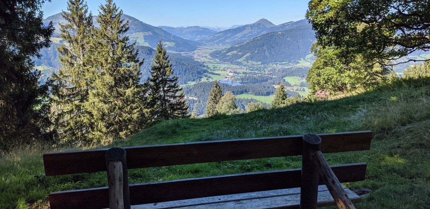 Herrliche Bergkulisse in Kitzbühel