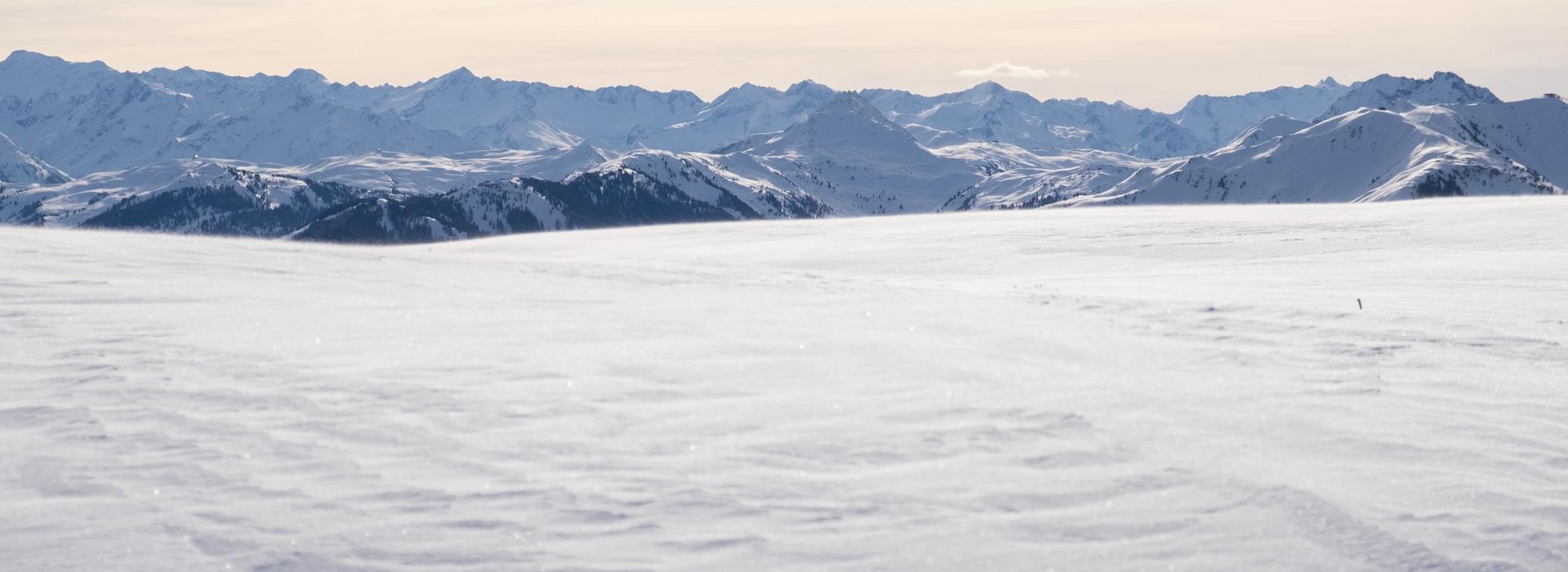 Herrliches Winterpanorama in Kitzbühel